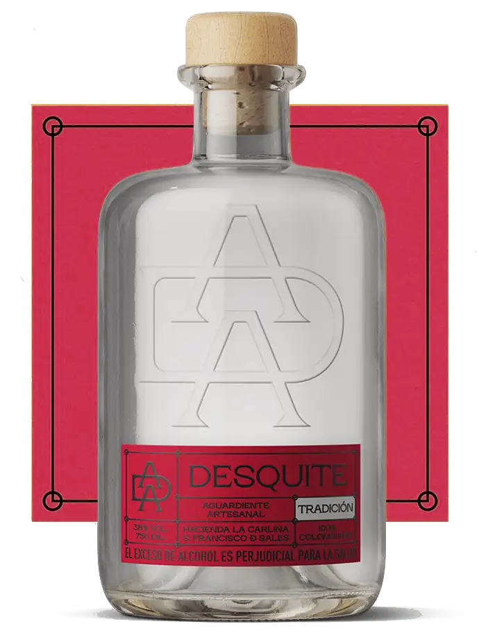 Desquite-Tradicion-Artisanal-Authentic-Colombian-Aguardiente-bottle